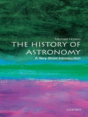 cover image of The History of Astronomy